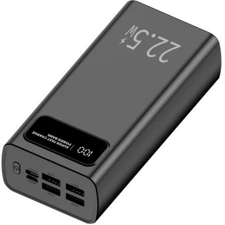 Leotec Powerbank 30000mAh LEPOW30W22W/ 22.5W/ Negra
