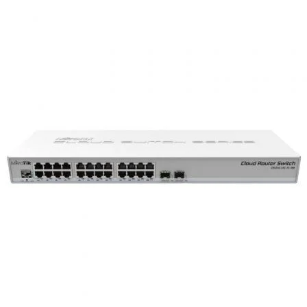 Switch Mikrotik CRS326-24G-2S+RM 26 Puertos – RJ45