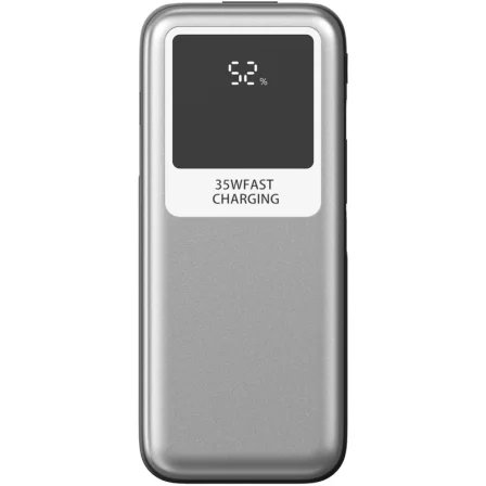 Leotec Powerbank 10000mAh LEPOW35W10S/ 35W Plata / Gris