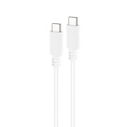 Cable USB 2.0 Tipo-C Nanocable 10.01.2301-L150-W/ USB Tipo-C Macho - USB Tipo-C Macho/… Blanco