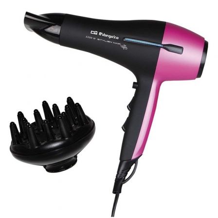 Secador Orbegozo Se 2320/ 2200W Negro / Lila
