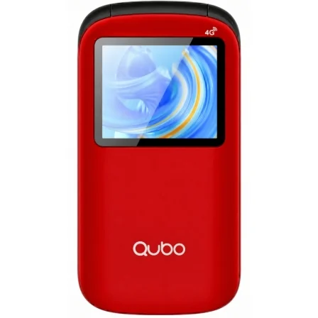 Teléfono Móvil Qubo P-190RD Rojo – 4G