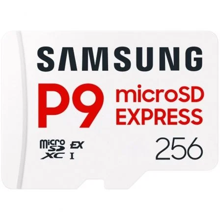 Samsung Tarjeta de Memoria P9 Express 256GB MICROSD Xc/ Clase 10/ 800MBs