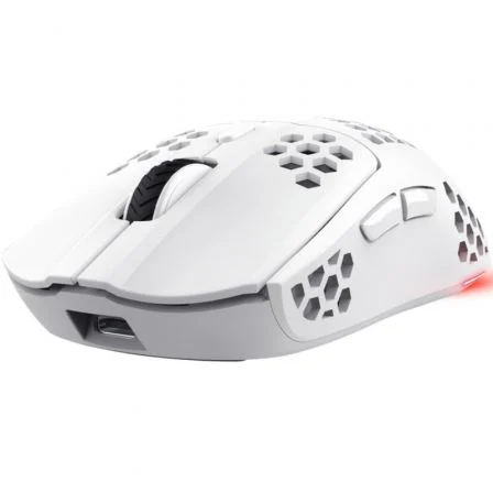Trust Gaming Inalámbrico Gaming Gxt 929 Helox/ Batería recargable/ Hasta 4800 Dpi Blanco