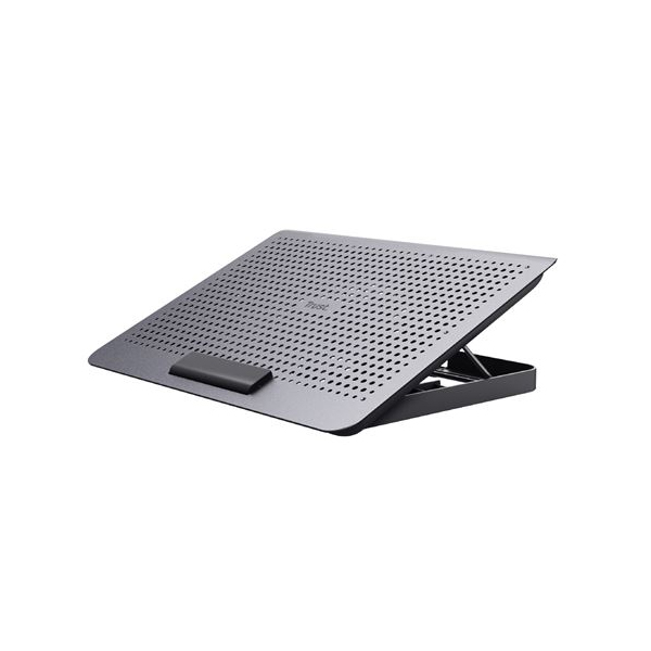 ÷ Soporte de portatil trust con ventilador 18cm altura ajustable hasta 16\" 24613