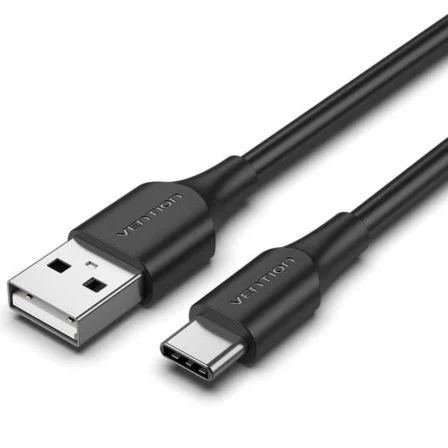 Vention USB 2.0 Tipo-C Cthbc/ USB Tipo-C Macho - USB Macho/ 480Mbps/ 25cm Negro