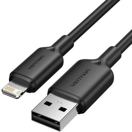 Vention USB 2.0 Lightning Lambh/ USB Macho - Lightning Macho/ 480Mbps/ 2m Negro