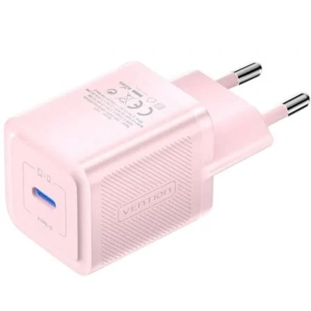 Vention de Pared GaN FEPP0-EU/ 1xUSB Tipo-C/ 20W