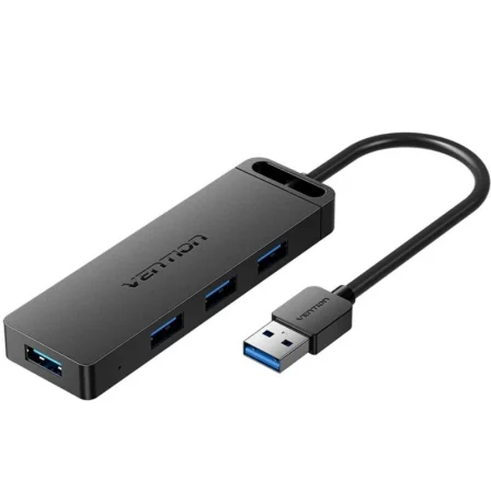 Vention Hub USB 3.0 CHLBB-SCB2/ 4xUSB/ 1xUSB Tipo-C Pd
