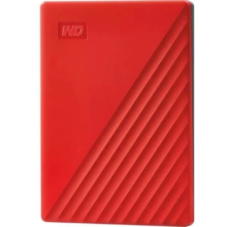 Western Digital Disco Externo My Passport 2TB/ 2.5"/ USB 3.2 Rojo