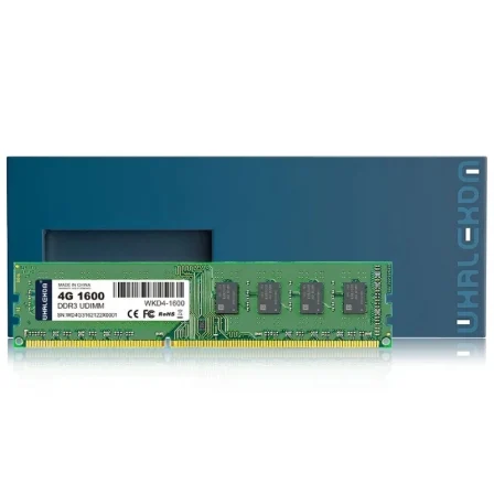 Memoria Whalekom WKD4 4GB/ DDR3/ 1600MHz/ 1.35V/ Udimm