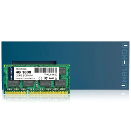 Memoria Whalekom WKL4 4GB/ DDR3/ 1600MHz/ 1.35V/ CL11/ Sodimm