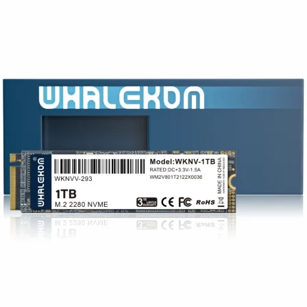 Disco Whalekom Wknv 1TB/ M.2 2280 PCIe Gen3/ Full Capacity