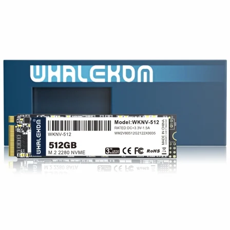 Disco Whalekom Wknv 512GB/ M.2 2280 PCIe Gen3/ Full Capacity
