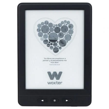 Woxter (Excepto Tablets) Libro Electrónico Ebook Woxter Scriba Paperlight Tp/ 6" tactil retroiluminado Tinta… Negro