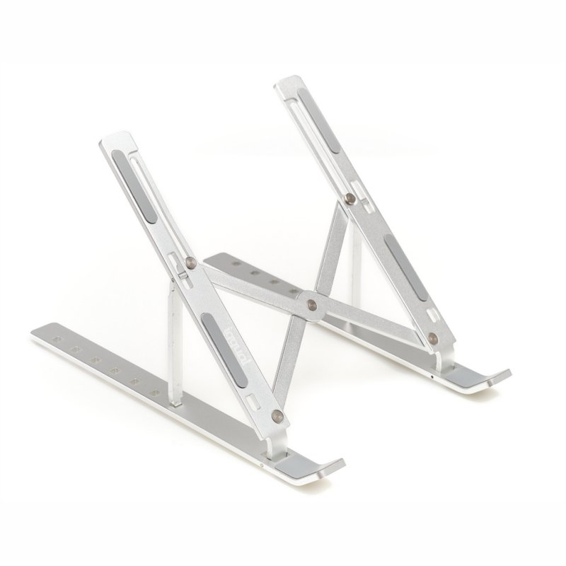iggual Soporte elevador plegable 17 plata