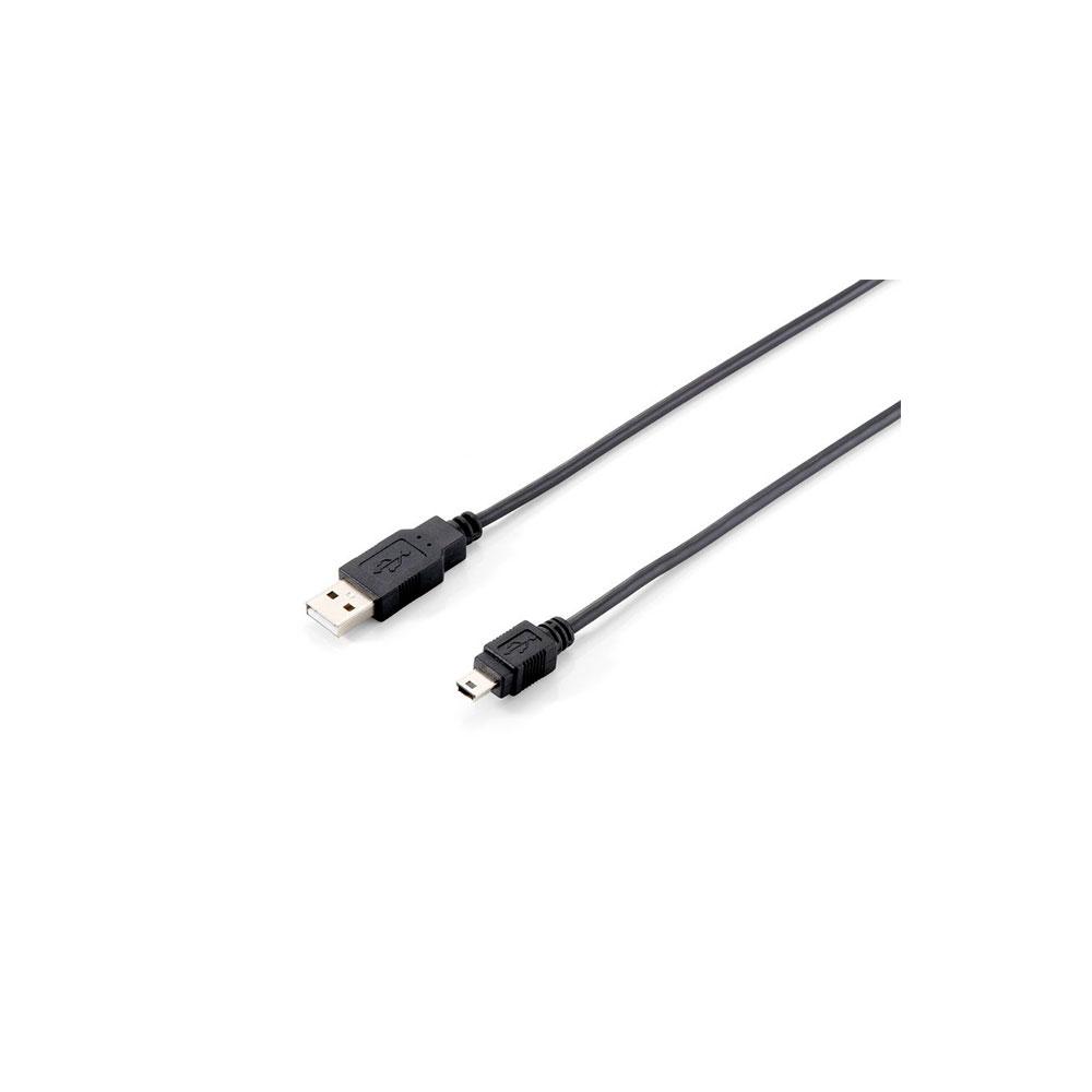 Equip USB 2.0 a Mini USB / 5 pines / 1.8m / 128521