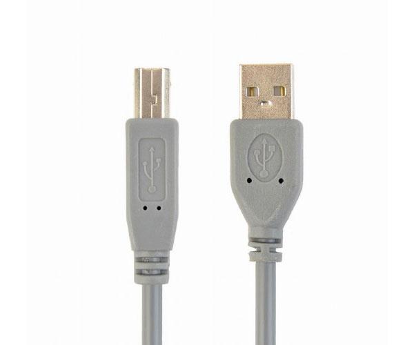 Cablexpert Cable USB 2.0 - tipo a/b M/M 1.8m Gris