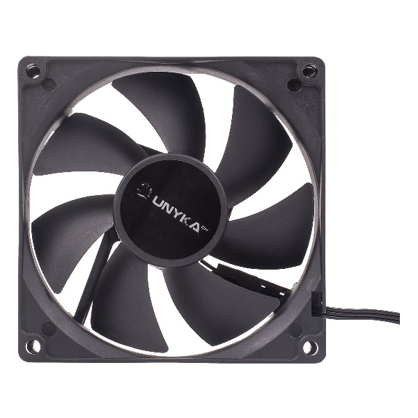 Unyka ÷ Ventilador interno 90mm color negro