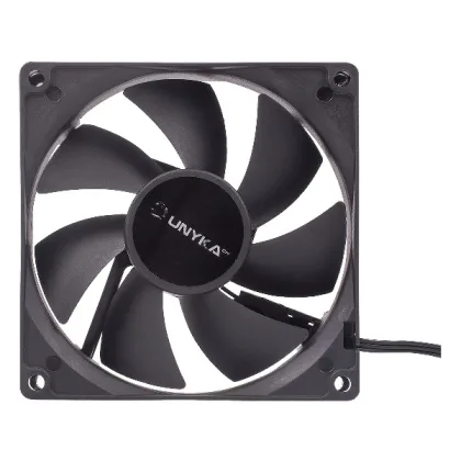 Unyka ÷ Ventilador interno 90mm color negro