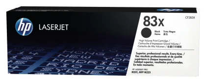 HP ÷ Tóner original cf283x negro