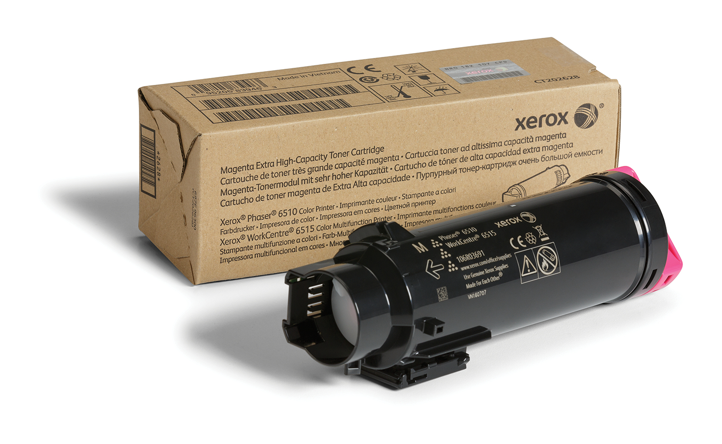 Xerox ÷ Tóner original 106r03691 magenta 4.300 páginas