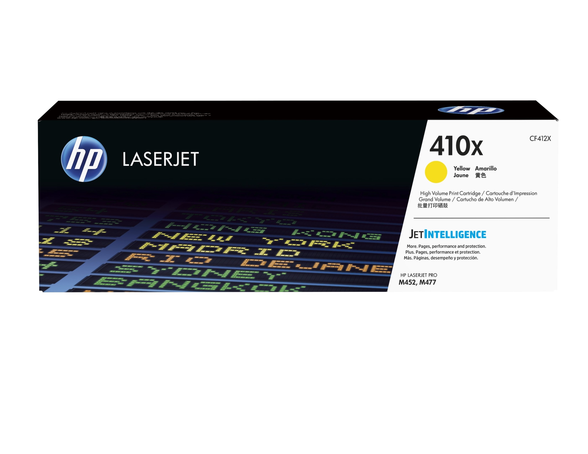 HP ÷ Tóner original cf412x amarillo
