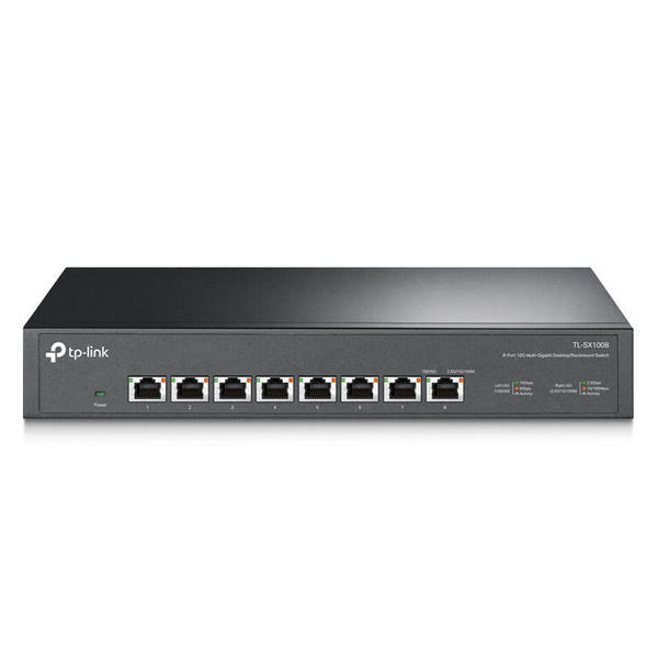 Tplink ÷ no gestionable TP-LINK sx1008 8p 10gbps carcasa de metal no rack
