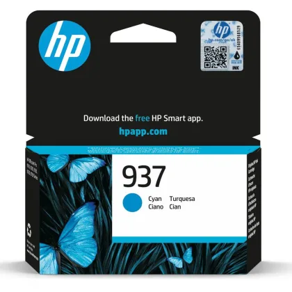 HP Cartucho tinta 937 4s6w2ne cian