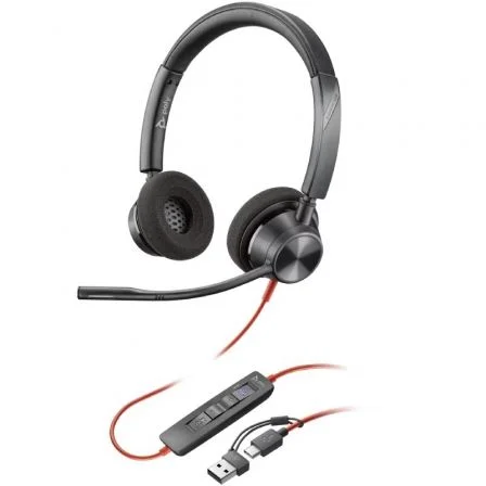 Microsoft Poly Blackwire 3320 para Teams – USB-C