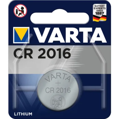 Varta Blister pilas litio boton cr 2016 3v