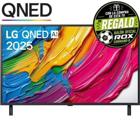 Televisor LG QNED AI QNED80 43QNED80A6A 43"/ Ultra HD 4K/ Smart TV/ WiFi