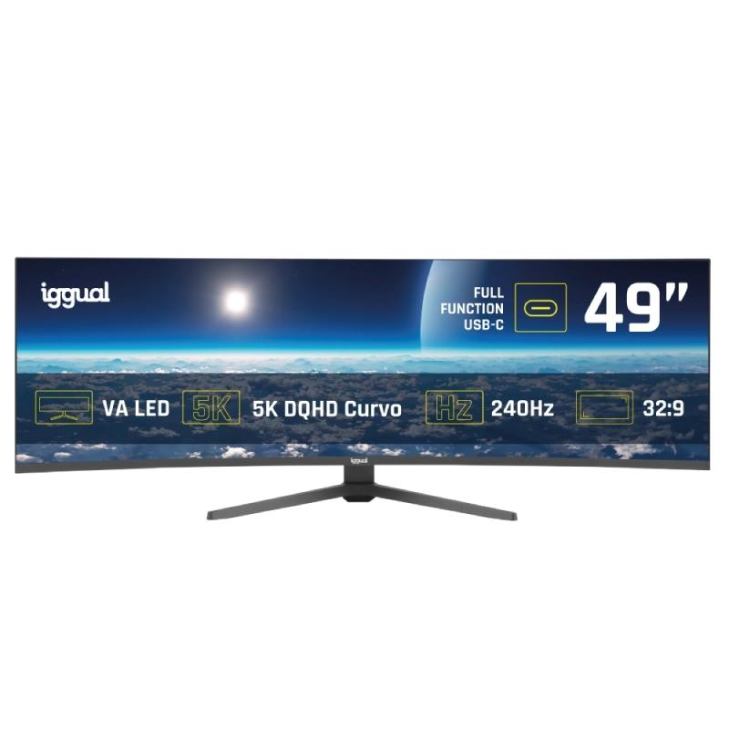 iggual 49" 5K Dqhd 1ms 240Hz Mm Aa Curvo