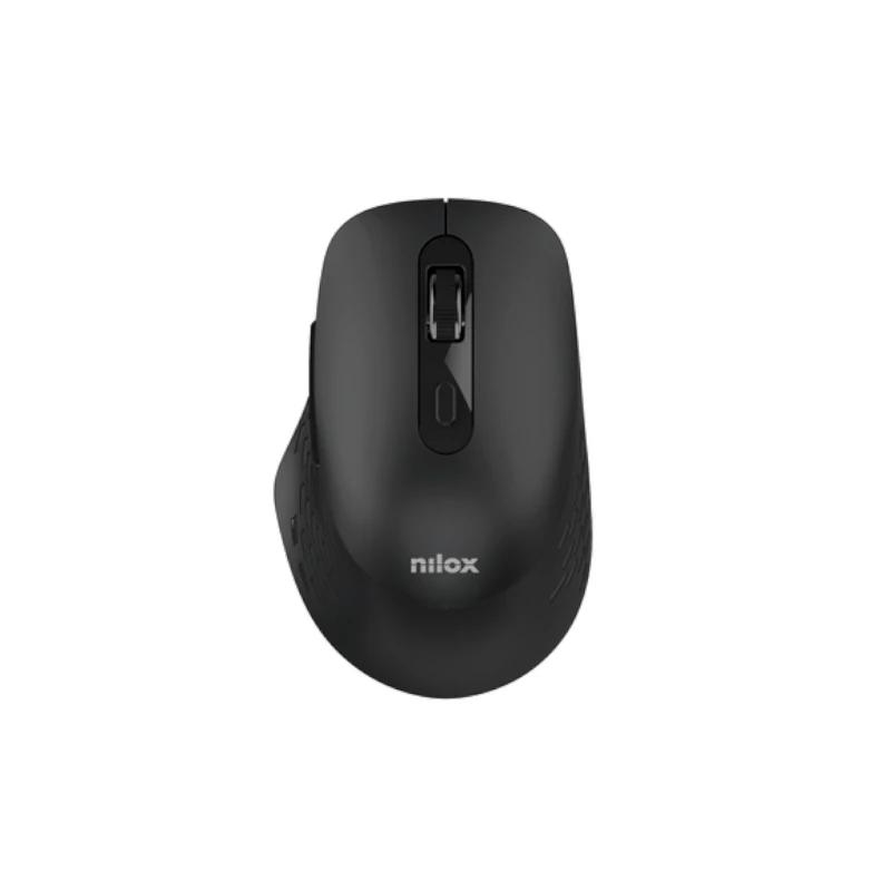 Nilox Dual Wireless 1600dpi silen Negro
