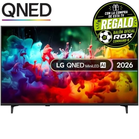Televisor LG QNED evo AI QNED72 Mini LED 50QNED72B6B 50"/ Ultra HD 4K/ Smart TV/ WiFi
