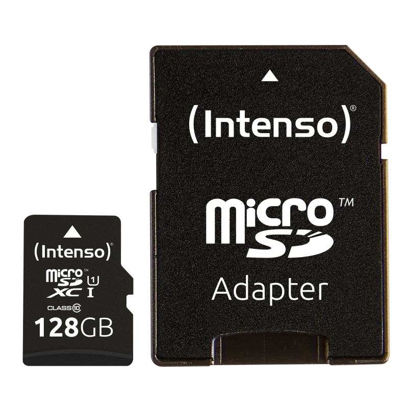 Intenso 3423491 Micro SD Uhs-I Premium 128G c/adap