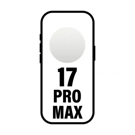 Apple iPhone 17 Pro Max 256GB/ 6.9" Plata – 5G
