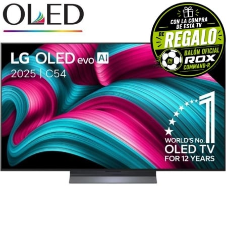 Televisor LG OLED Evo OLED48C54LA 48"/ Ultra HD 4K/ Smart TV/ WiFi
