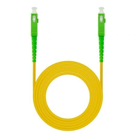 Cable de Fibra Óptica G657A2 Nanocable 10.20.0030/ Lszh/ 30m Amarillo