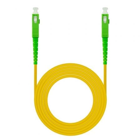 Nanocable de Fibra Óptica G657A2 10.20.0030/ Lszh/ 30m Amarillo