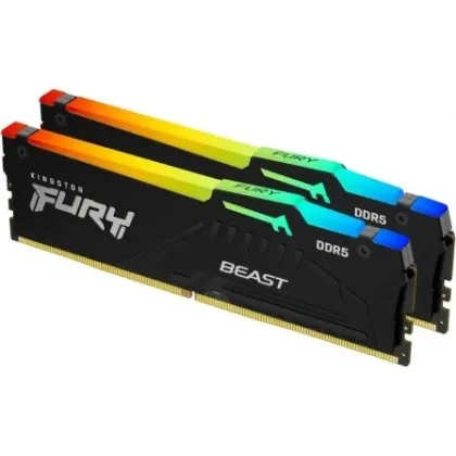 Kingston Fury Beast RGB 2 x 16GB/ DDR5/ 6000MHz/ 1.35V/ CL36/ Dimm