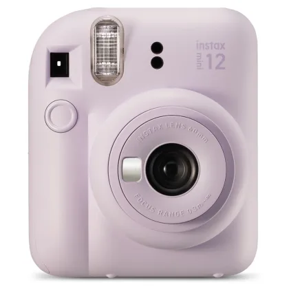 Fujifilm Camara mini instax 12 flash - autoexposicion lila