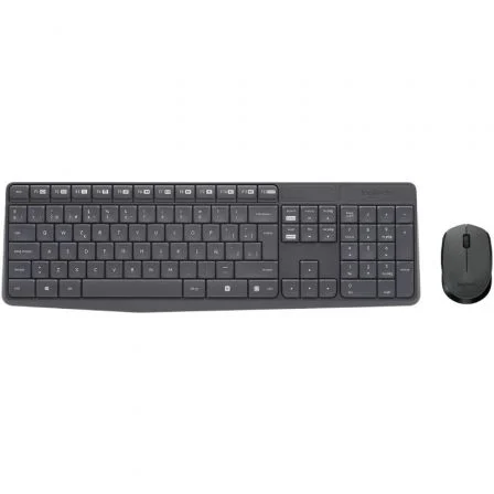 Logitech y Ratón Inalámbricos MK235
