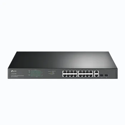 Tp - link 18 puertos tl - sg1218mp 16 puertos gigabit POE 2 puertos SFP