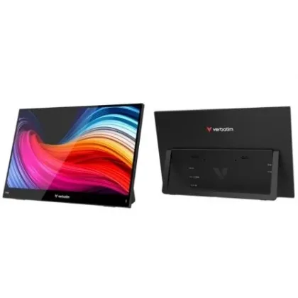 Monitor Táctil Verbatim Touch Light 15.6"/ Full HD/ Multimedia Negro