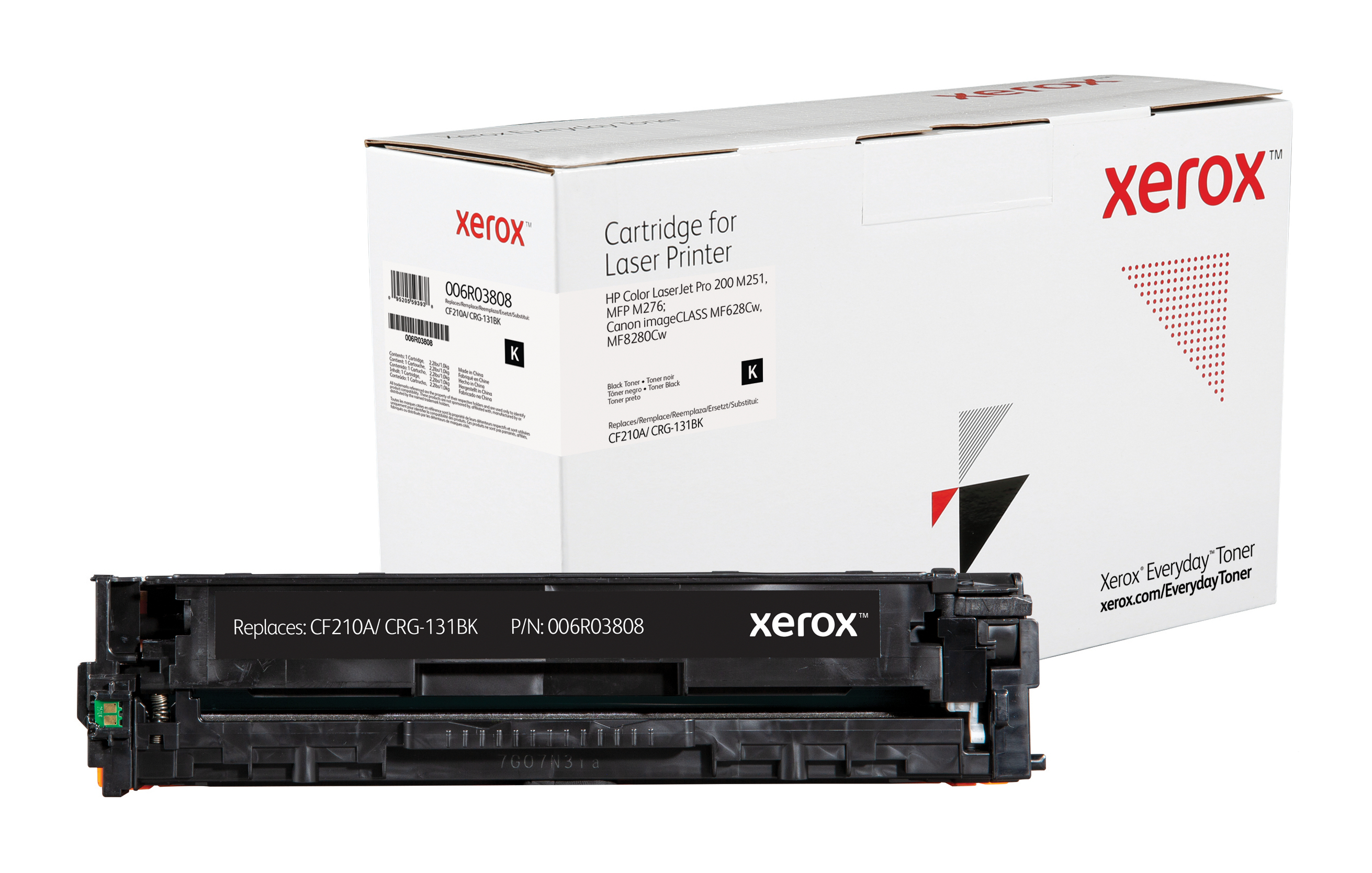 Xerox Everyday Remanufactured Toner para HP 131A (CF210A), Standard Capacity