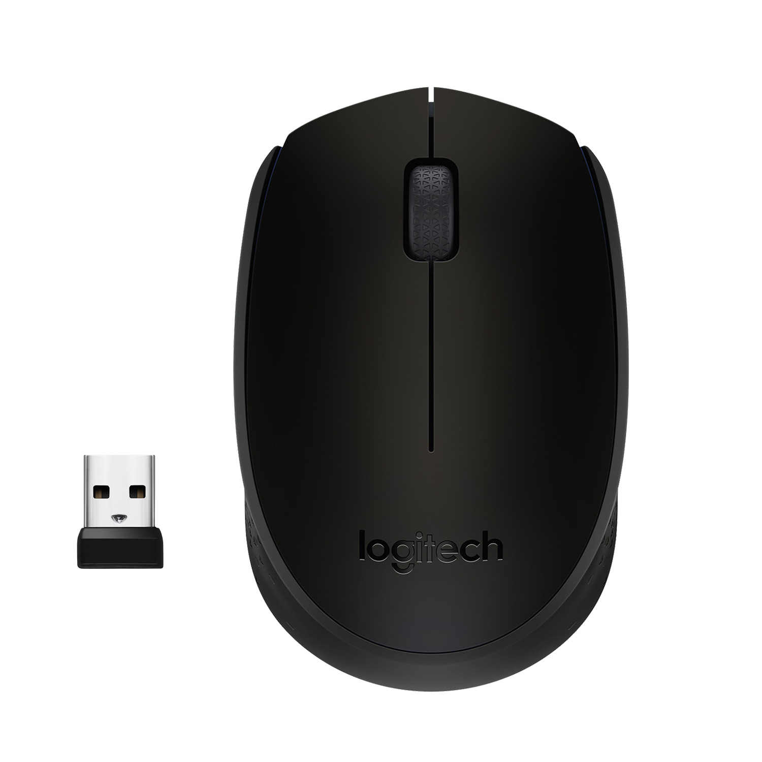 LOGITECH Raton m171 optico wireless negro