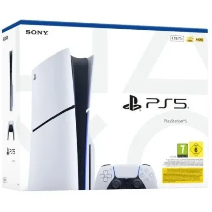 Sony Consola Playstation 5 - PS5 Slim Estándar 1TB/ Incluye Mando Dual Sense y Juego…