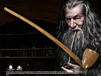 The noble collection Replica l hobbit pipa gandalf de 23 cm