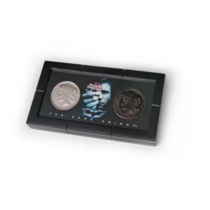 The noble collection Set de 2 monedas caballero oscuro harvey dent en caja dlx